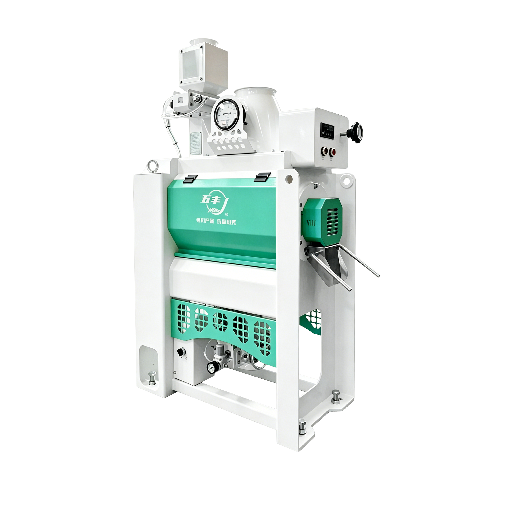 Up-Suction Emery Roll Whitener